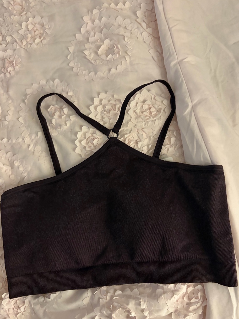 Black Strappy Women's Bralette